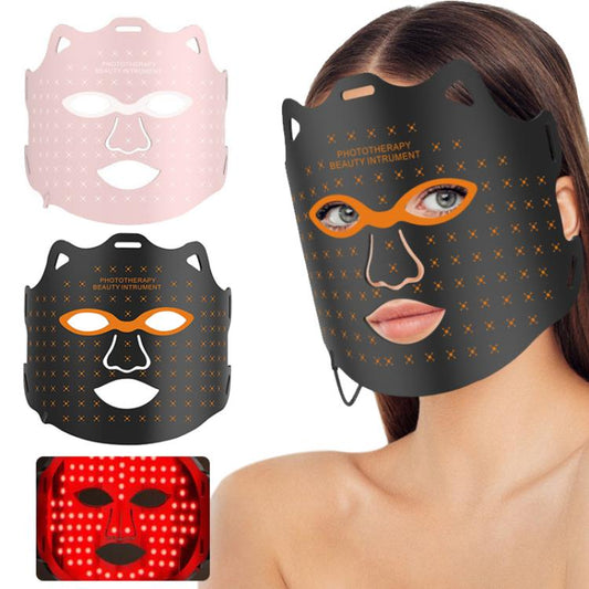 WG-SP-1103 LED Colorful Photon Rejuvenation Mask Facial Beauty Instrument, Infrared, EU Plug, US Plug, UK Plug