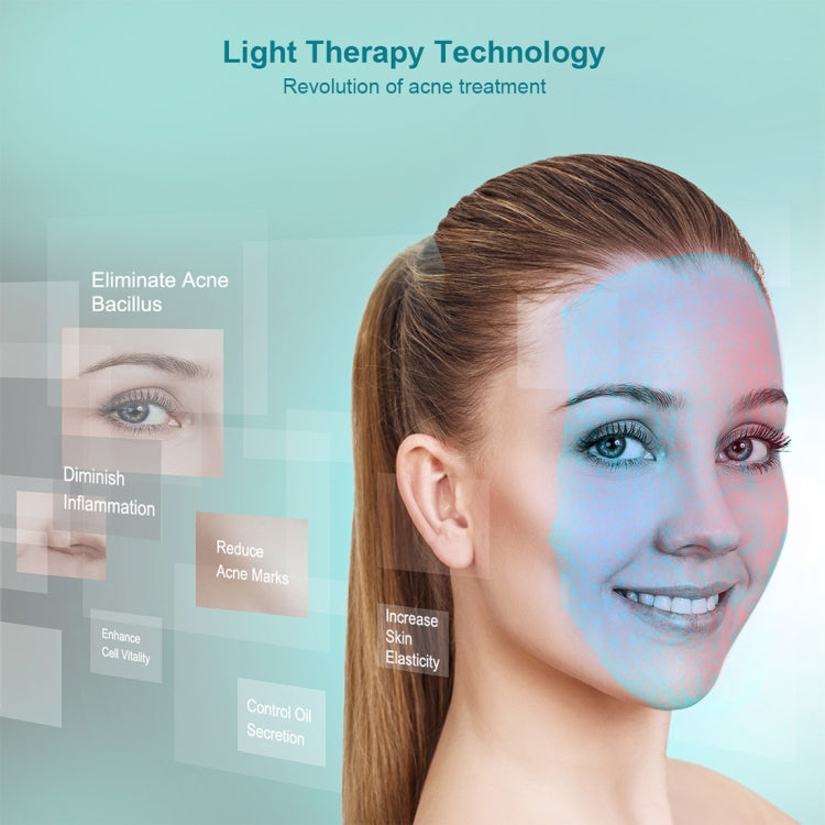 Xpreen Blue & Red Light Therapy Acne Treatment Face Mask