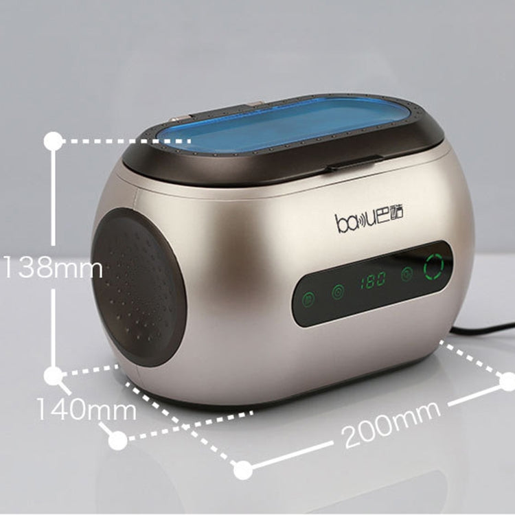 baku BA-3060A 220V Touch Version Household Glasses Jewelry Cleaning Tools Ultrasonic Cleaning Machine, EU Plug, EU Plug
