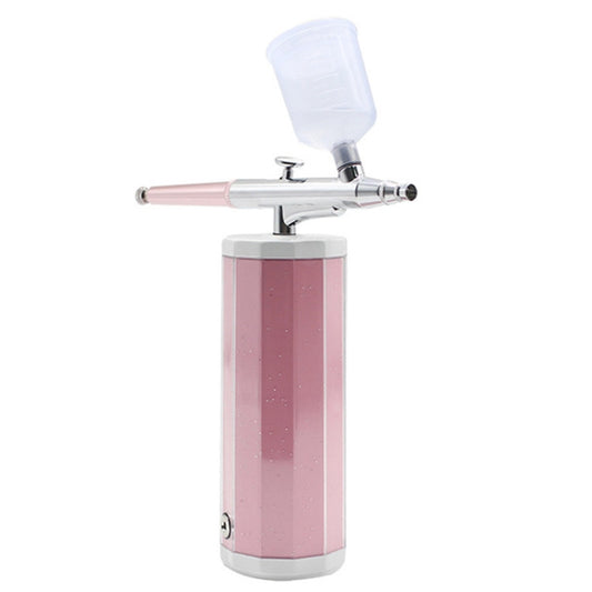 BS-1177 Needleless Water-light Guide High Pressure Oxygen Injection Apparatus Portable Hand-held Skin Care Water Atomizer Nano Sprayer Water Supplementary Instrument, Automatic Alcohol Aprayer, Water Tank Capacity: 40ml, US Plug
