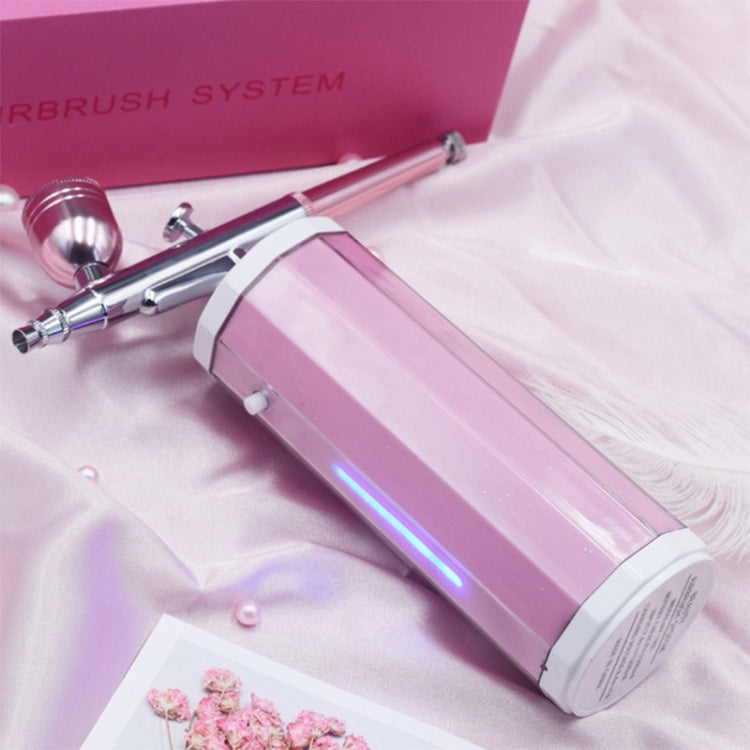 BS-1177 Needleless Water-light Guide High Pressure Oxygen Injection Apparatus Portable Hand-held Skin Care Water Atomizer Nano Sprayer Water Supplementary Instrument, Automatic Alcohol Aprayer, Water Tank Capacity: 40ml, US Plug