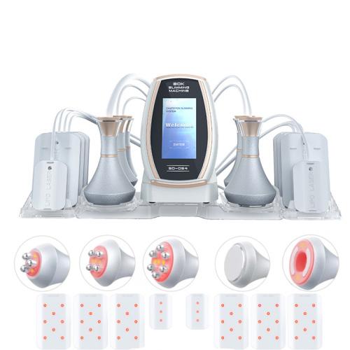 6 In 1 80K Ultrasonic Cavitation Vacuum Radio Frequency Lipo Laser Slimming Machine