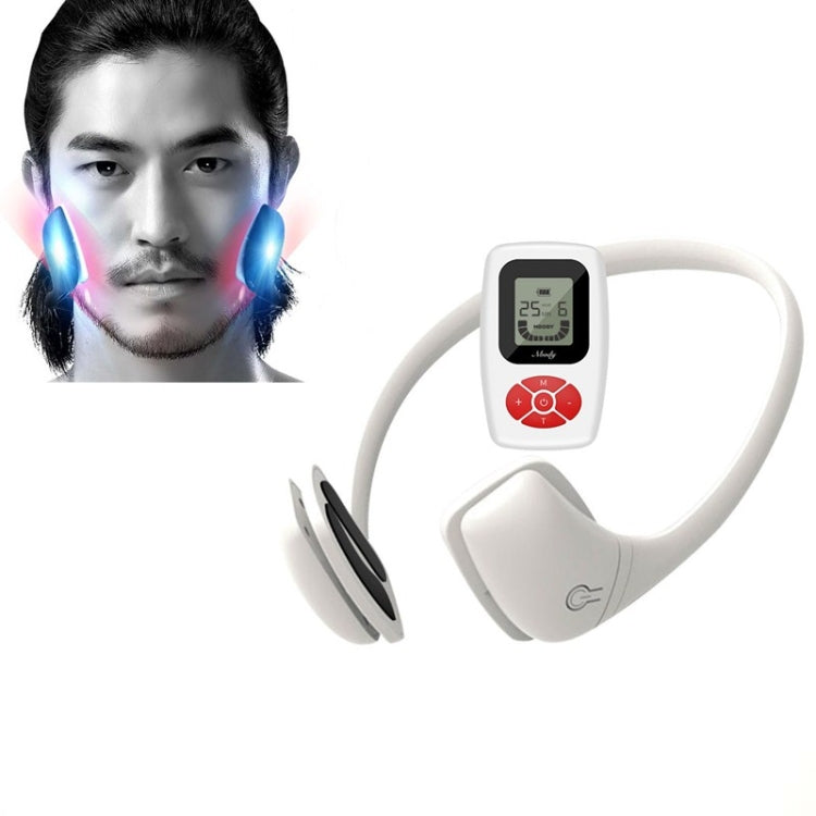 Micro-Current Facial Massager Smart Lazy Face-Lifting Device EMS Beauty Device, Black, White