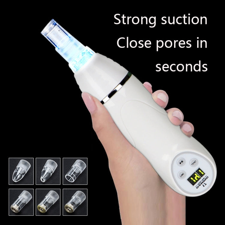SC180 Diamond Micro-carved Dermabrasion Facial Cleansing Blackhead Pore Cleaner, US Plug, EU Plug, UK Plug