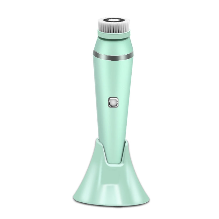 SK0306B 4-In-1 Electric Facial Cleansing Brush To Clean Pores And Blackheads Makeup Remover Brush Waterproof Silicone Cleansing Instrument