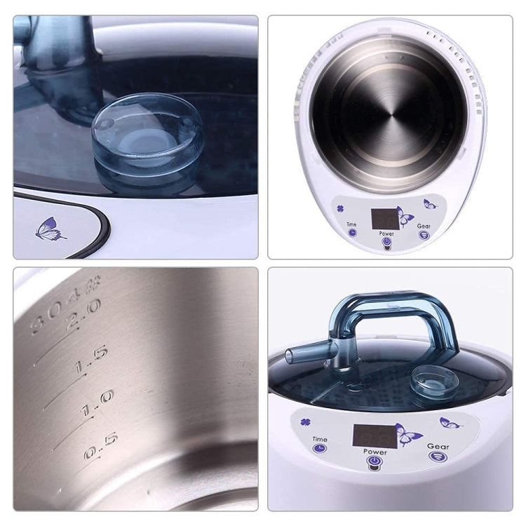 Dual Person Portable Steam Sauna Spa With Pot Set Weight Loss Skin Spa Machine, US Plug 110V, EU Plug 220V, UK Plug 220V