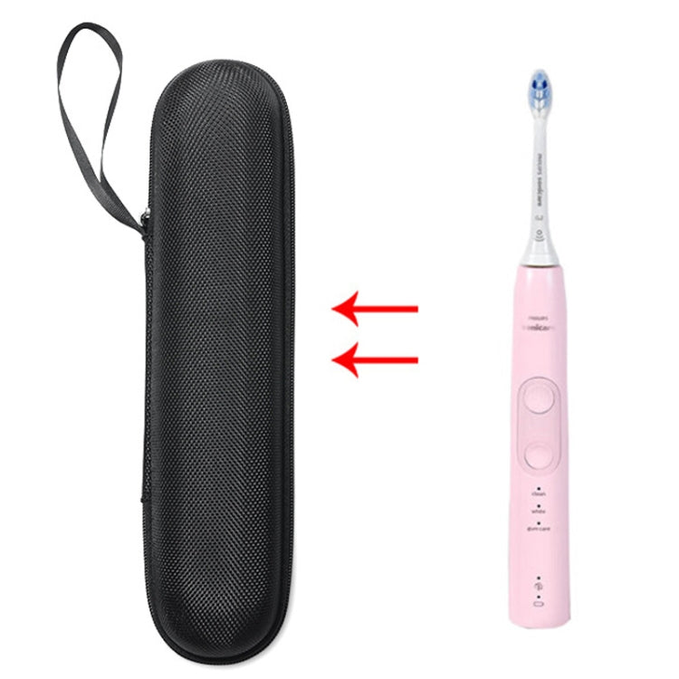 For Philips HX6856-12 Electric Toothbrush Travel Storage Box Protective Case, For Philips HX6856-12