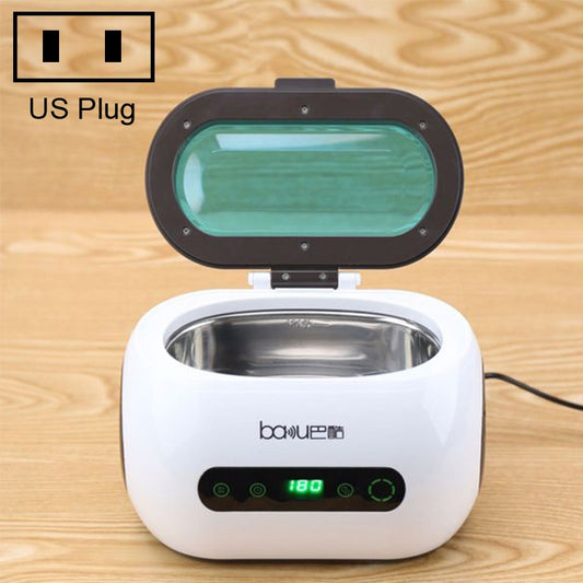 baku BA-3060 110V Household Glasses Jewelry Cleaning Tools Ultrasonic Cleaning Machine, US Plug, US Plug