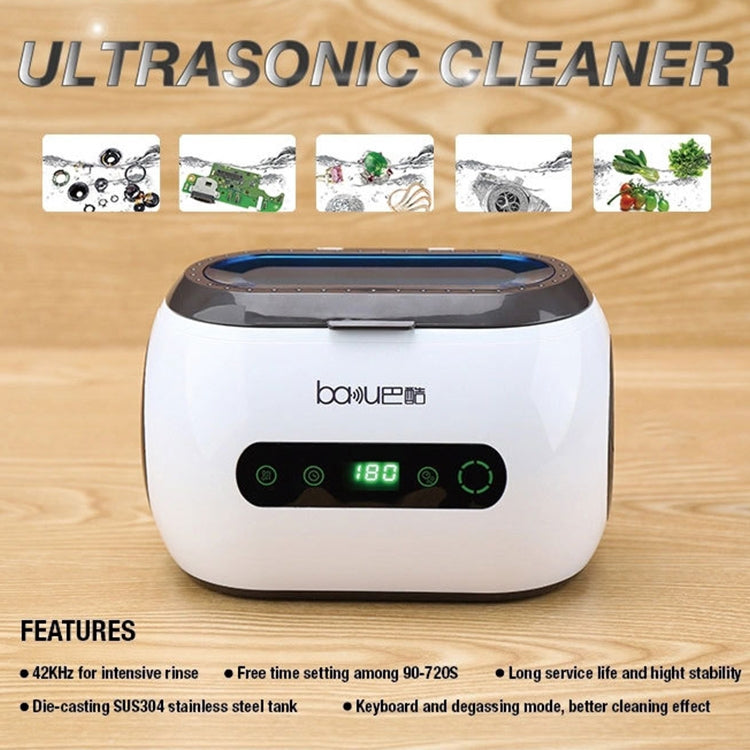 baku BA-3060 110V Household Glasses Jewelry Cleaning Tools Ultrasonic Cleaning Machine, US Plug, US Plug