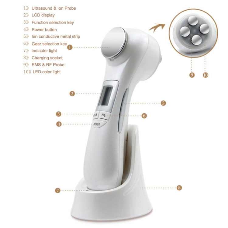 DY-9901 Color Light Multifunction Wireless Electronic Import and Export Beauty Instrument