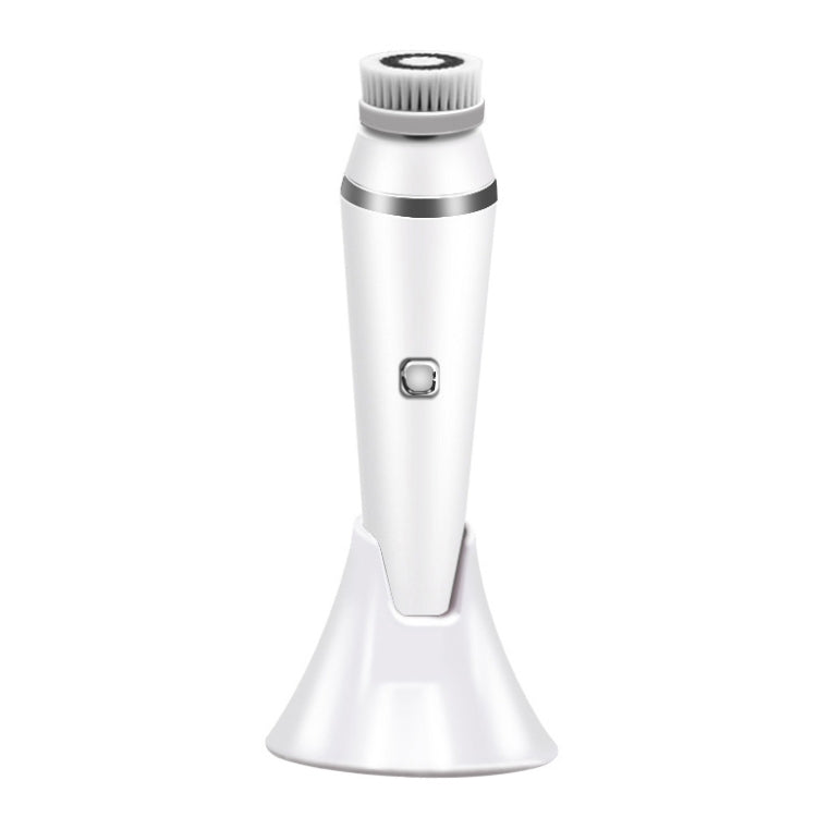SK0306B 4-In-1 Electric Facial Cleansing Brush To Clean Pores And Blackheads Makeup Remover Brush Waterproof Silicone Cleansing Instrument