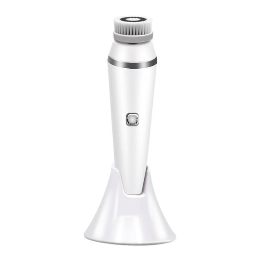 SK0306B 4-In-1 Electric Facial Cleansing Brush To Clean Pores And Blackheads Makeup Remover Brush Waterproof Silicone Cleansing Instrument