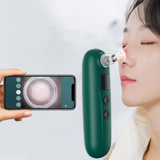 Visual Blackhead Cleaner Electric Blackhead Absorber, Green