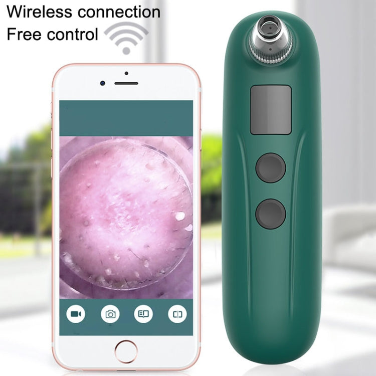 Visual Blackhead Cleaner Electric Blackhead Absorber, Green