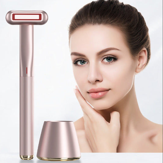 1605 Multifunctional 360-degree Rotating EMS Micro-Current Radio Frequency Beauty Instrument, Purple, Pink, Navy Blue