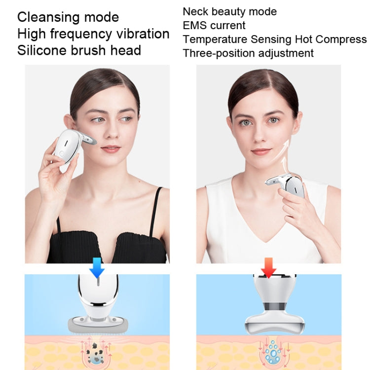 KAKUSAN KKS183 Vibrating Massage Neck Wrinkle Instrument Neck Face Massage Instrument, KKS183