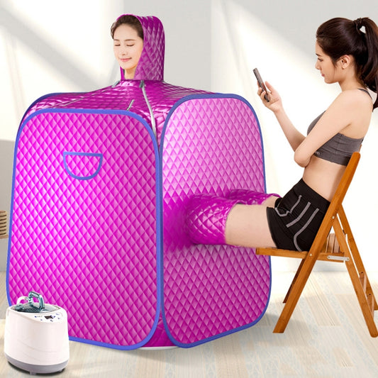 Dual Person Portable Steam Sauna Spa With Pot Set Weight Loss Skin Spa Machine, US Plug 110V, EU Plug 220V, UK Plug 220V